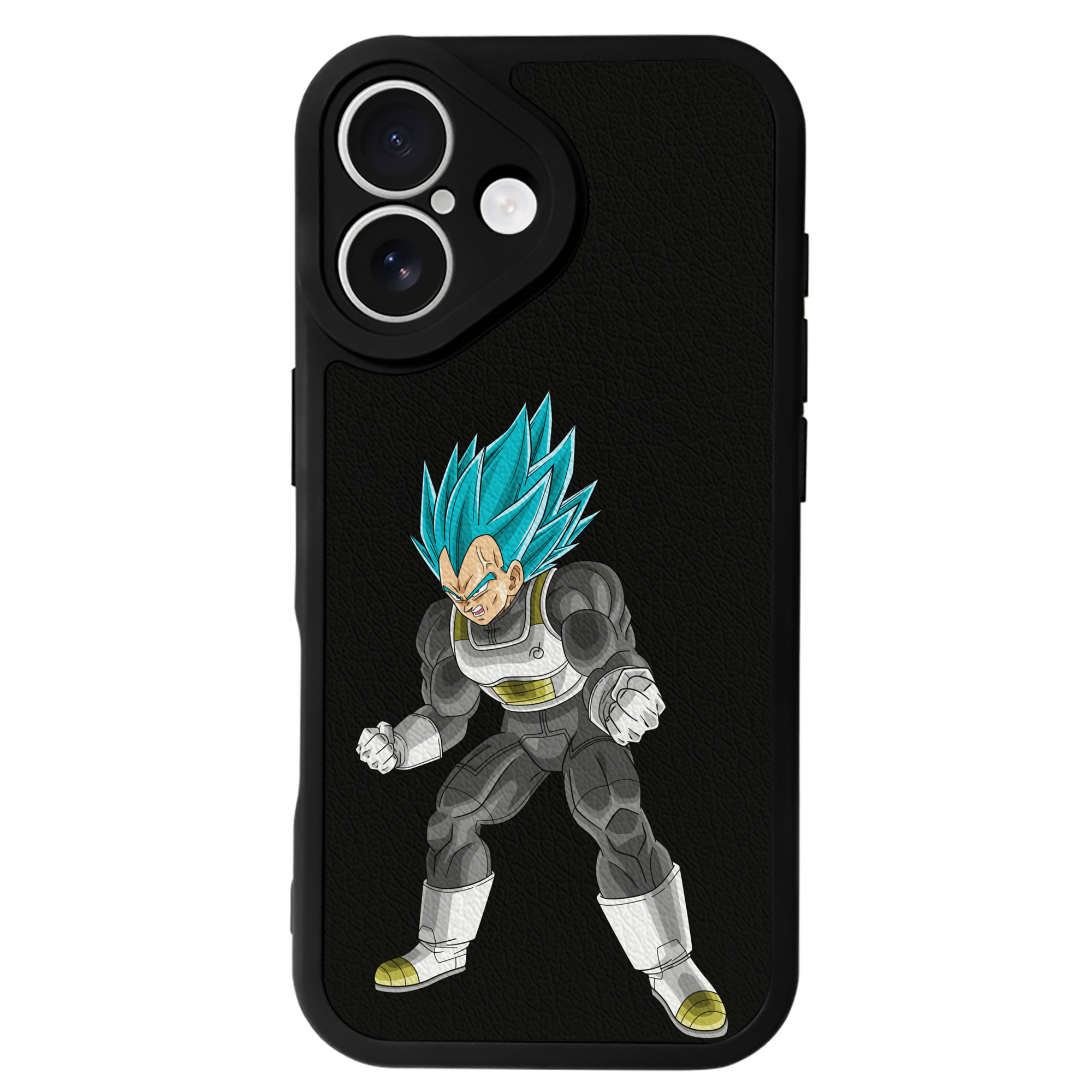（画像用） ドラゴンボール ベジータ四世（Bejīta Yonsei）DRAGON BALL Vegeta IV 【iPhone 16シリーズ対応】シリコンスマホケース（レザー調） 材質：シリコン